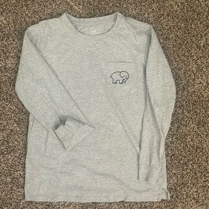 Ivory Ella Grey Long Sleeve Shirt